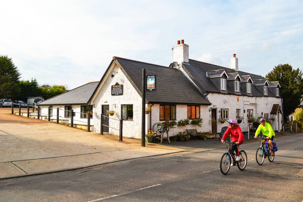 White Horse Inn Cyclists