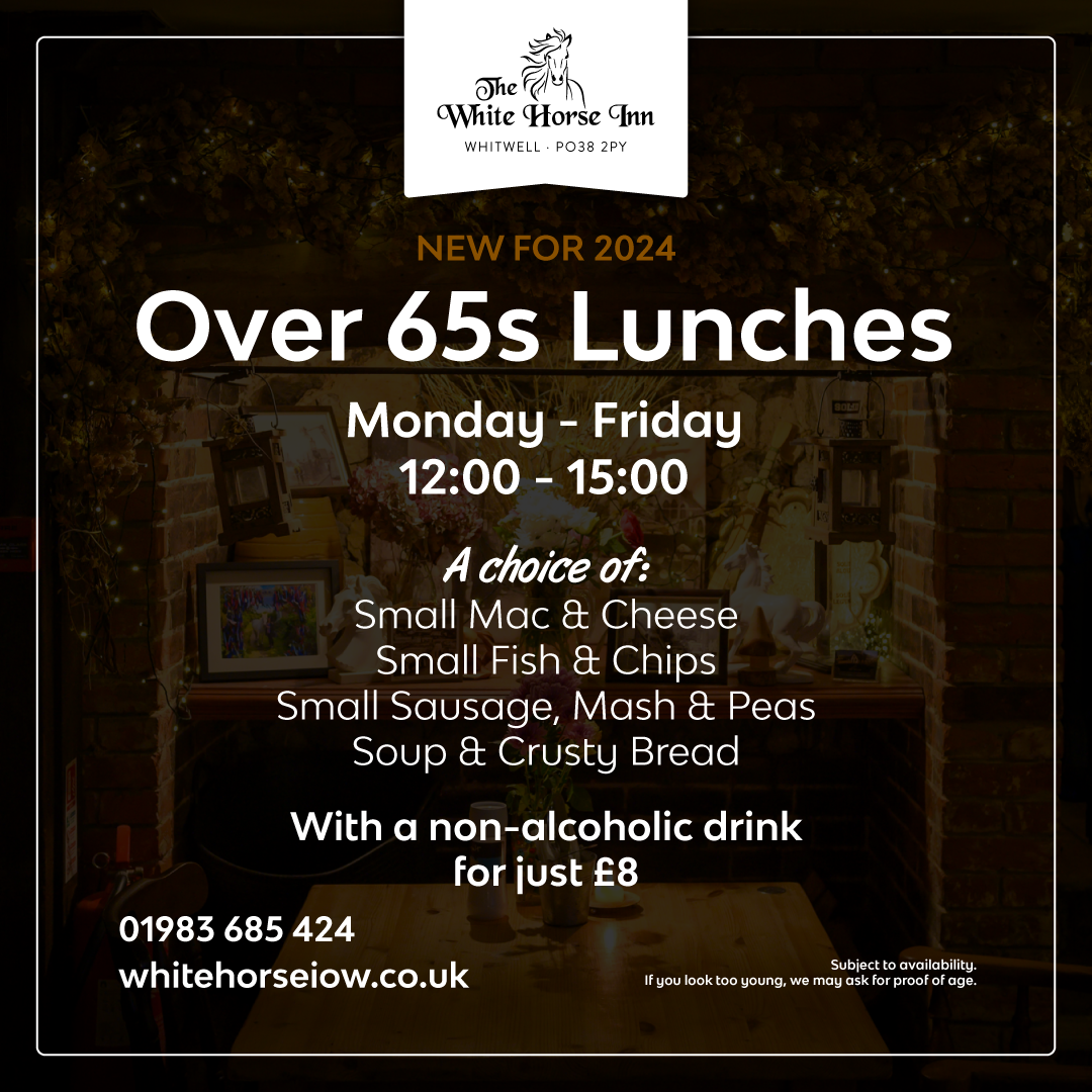 Over 65s Lunches