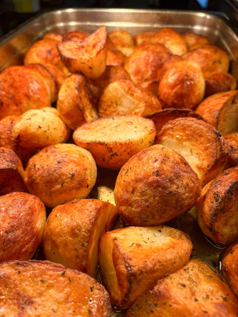 Roast Potatoes at the White Horse Inn Isle of Wight