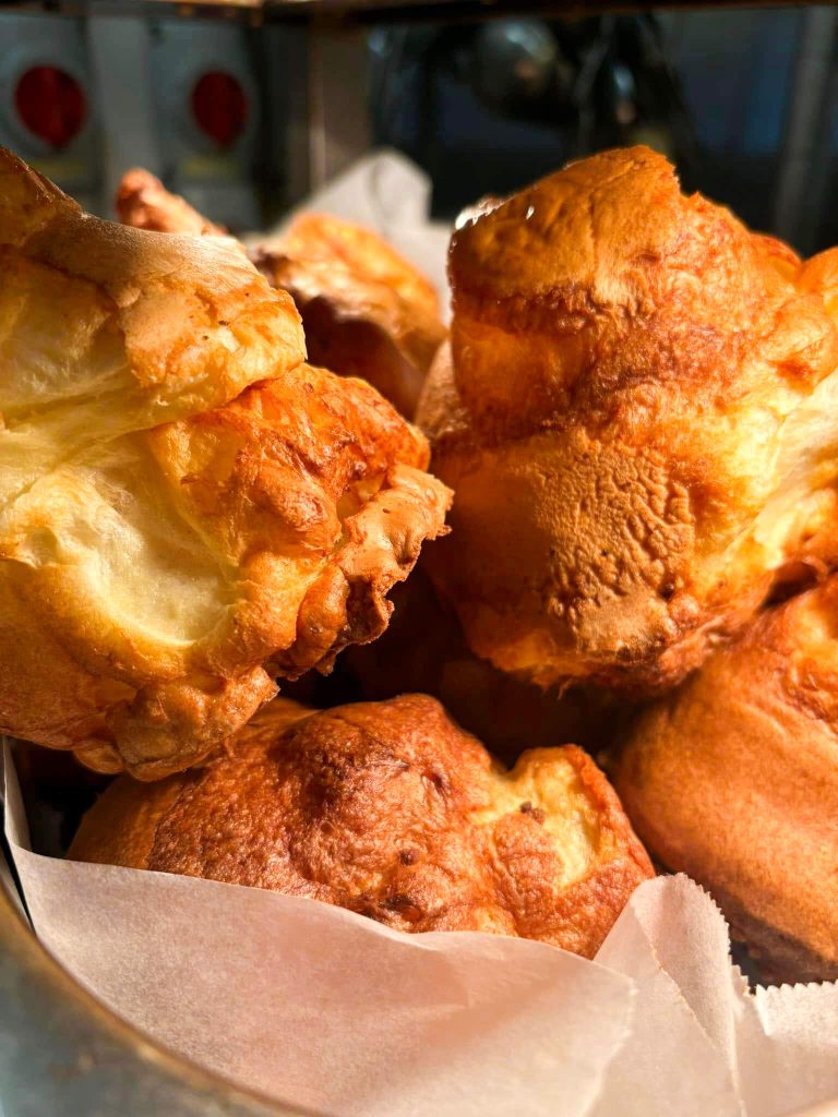 Yorkshire Puddings at the White Horse Inn Isle of Wight